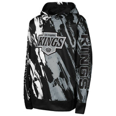 NHL Black Los Angeles Kings Youth Master Snipe Pullover Hoodie