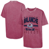 NHL Burgundy Colorado Avalanche Youth Sure Short T-Shirt