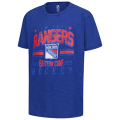 NHL Royal New York Rangers Youth Sure Short T-Shirt