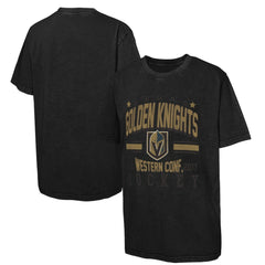 NHL Black Vegas Golden Knights Youth Sure Short T-Shirt