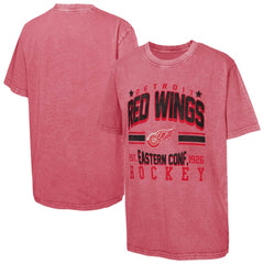 NHL Red Detroit Red Wings Youth Sure Short T-Shirt