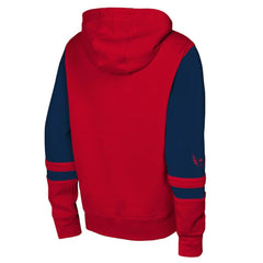 NHL Red Washington Capitals Youth Face Off Full-Zip Hoodie