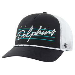 '47 Downburst Relaxed Hitch Trucker Adjustable Hat - Miami Dolphins