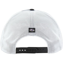 '47 Downburst Relaxed Hitch Trucker Adjustable Hat - Baltimore Ravens