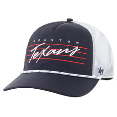 '47 Downburst Relaxed Hitch Trucker Adjustable Hat - Houston Texans