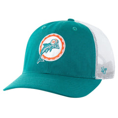 '47 Team Unstructured Trucker Adjustable Hat - Miami Dolphins