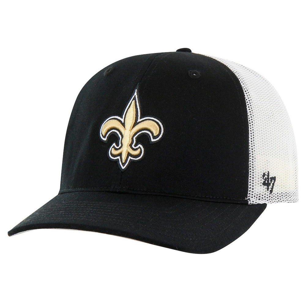 '47 Team Unstructured Trucker Adjustable Hat - New Orleans Saints