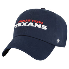 '47 Clean Up Team Script Adjustable Hat - Houston Texans