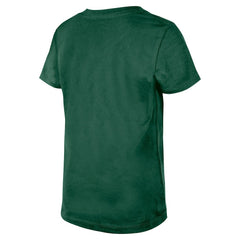 Girls Youth Flip Sequin V-Neck T-Shirt - New York Jets