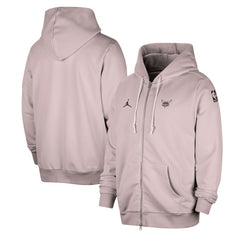 NBA Charlotte Hornets Jordan Brand Authentic Standard Issue Full-Zip Hoodie Jacket