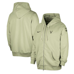 NBA Milwaukee Bucks Authentic Standard Issue Full-Zip Hoodie Jacket