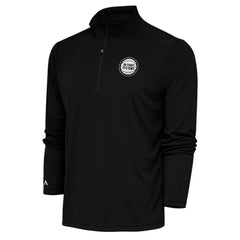 NBA Detroit Pistons Antigua Metallic Logo Tribute Quarter-Zip Pullover sale