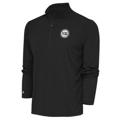 NBA Detroit Pistons Antigua Metallic Logo Tribute Quarter-Zip Pullover sale