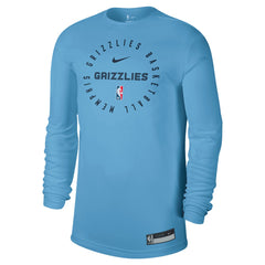 NBA Memphis Grizzlies 2024/25 Legend On-Court Practice Long Sleeve T-Shirt