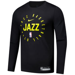 NBA Utah Jazz 2024/25 Legend On-Court Practice Long Sleeve T-Shirt