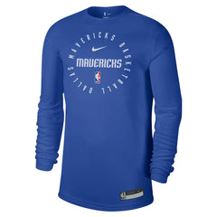 NBA Dallas Mavericks 2024/25 Legend On-Court Practice Long Sleeve T-Shirt sale