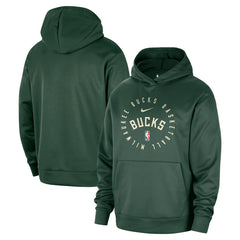 NBA Milwaukee Bucks 2024/25 Spotlight On-Court Practice Performance Pullover Hoodie