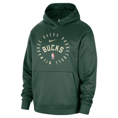 NBA Milwaukee Bucks 2024/25 Spotlight On-Court Practice Performance Pullover Hoodie