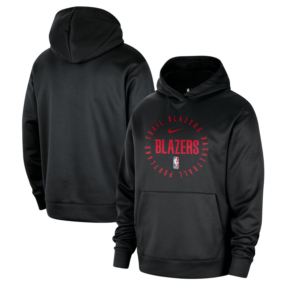 NBA Portland Trail Blazers 2024/25 Spotlight On-Court Practice Performance Pullover Hoodie