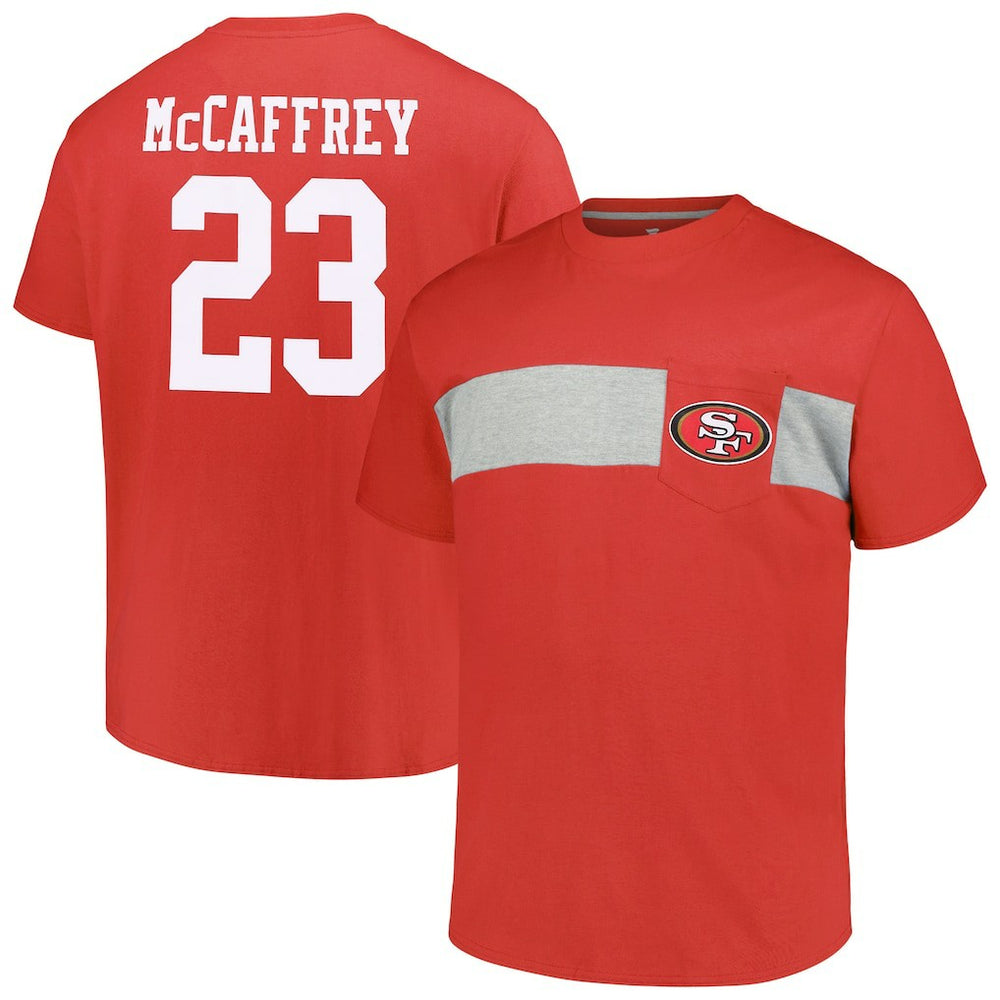 Christian McCaffrey Big & Tall T-Shirt - San Francisco 49ers