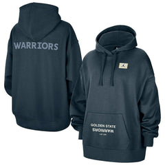 NBA Golden State Warriors Jordan Brand Women's Courtside Statement Edition Oversize Pullover Hoodie sale