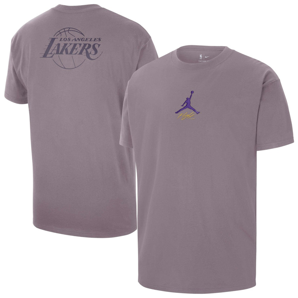 NBA Los Angeles Lakers Jordan Brand Statement Edition Jumpman Flight Heavyweight T-Shirt