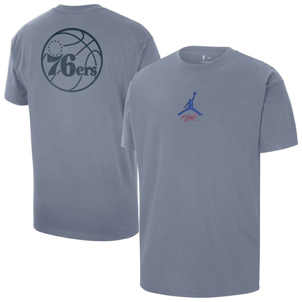 NBA Philadelphia 76ers Jordan Brand Statement Edition Jumpman Flight Heavyweight T-Shirt