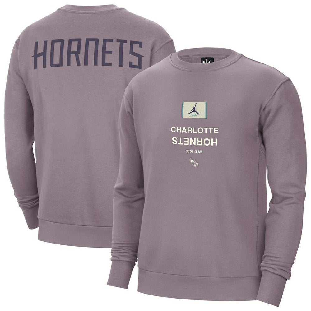 NBA Charlotte Hornets Jordan Brand Courtside Statement Edition Heavyweight Pullover Sweatshirt