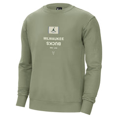 NBA Milwaukee Bucks Jordan Brand Courtside Statement Edition Heavyweight Pullover Sweatshirt