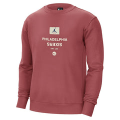 NBA Philadelphia 76ers Jordan Brand Courtside Statement Edition Heavyweight Pullover Sweatshirt