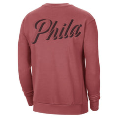 NBA Philadelphia 76ers Jordan Brand Courtside Statement Edition Heavyweight Pullover Sweatshirt