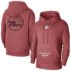 NBA Philadelphia 76ers Jordan Brand Courtside Statement Edition Pullover Hoodie