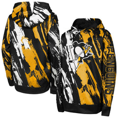 NHL Black Pittsburgh Penguins Preschool Master Snipe Pullover Hoodie