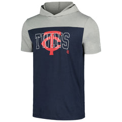 MLB Minnesota Twins New Era Active Brushed Hoodie T-Shirt