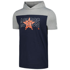 MLB Houston Astros New Era Active Brushed Hoodie T-Shirt