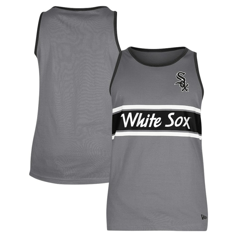 MLB Chicago White Sox New Era Jersey Ringer Tank Top