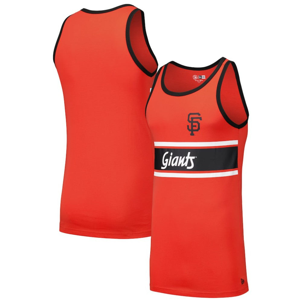 MLB San Francisco Giants New Era Jersey Ringer Tank Top