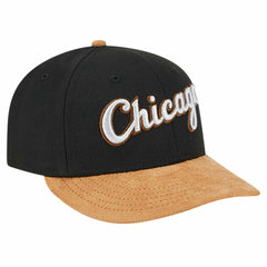 MLB Chicago White Sox New Era Team Suede Visor Low Profile 59FIFTY Fitted Hat