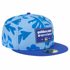 NBA Golden State Warriors Palm Fronds 2-Tone 59FIFTY Fitted Hat sale