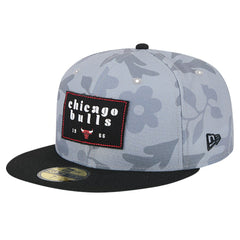 NBA Chicago Bulls Palm Fronds 2-Tone 59FIFTY Fitted Hat