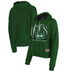 Women's Boxy Pullover Hoodie - New York Jets
