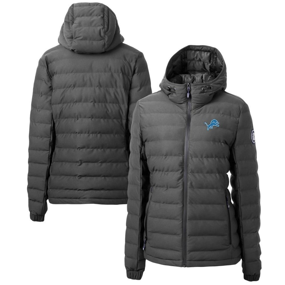 Cutter & Buck Women's Mission Ridge Repreve Eco Insulated Full-Zip Puffer Jacket - Detroit Lions