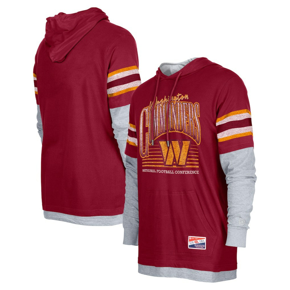 Twofer Long Sleeve Hooded T-Shirt - Washington Commanders