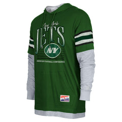 Twofer Long Sleeve Hooded T-Shirt - New York Jets