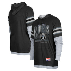 Twofer Long Sleeve Hooded T-Shirt - Las Vegas Raiders