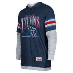 Twofer Long Sleeve Hooded T-Shirt - Tennessee Titans