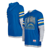 Twofer Long Sleeve Hooded T-Shirt - Los Angeles Chargers