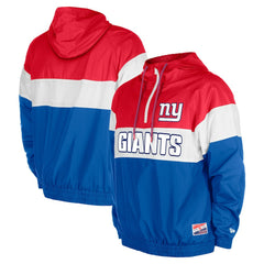 3rd Down Raglan Quarter-Zip Windbreaker Jacket - New York Giants