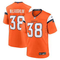 Jaleel McLaughlin Team Game Jersey - Denver Broncos