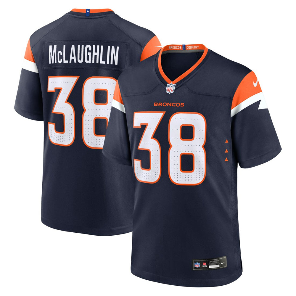 Jaleel McLaughlin Alternate Game Jersey - Denver Broncos